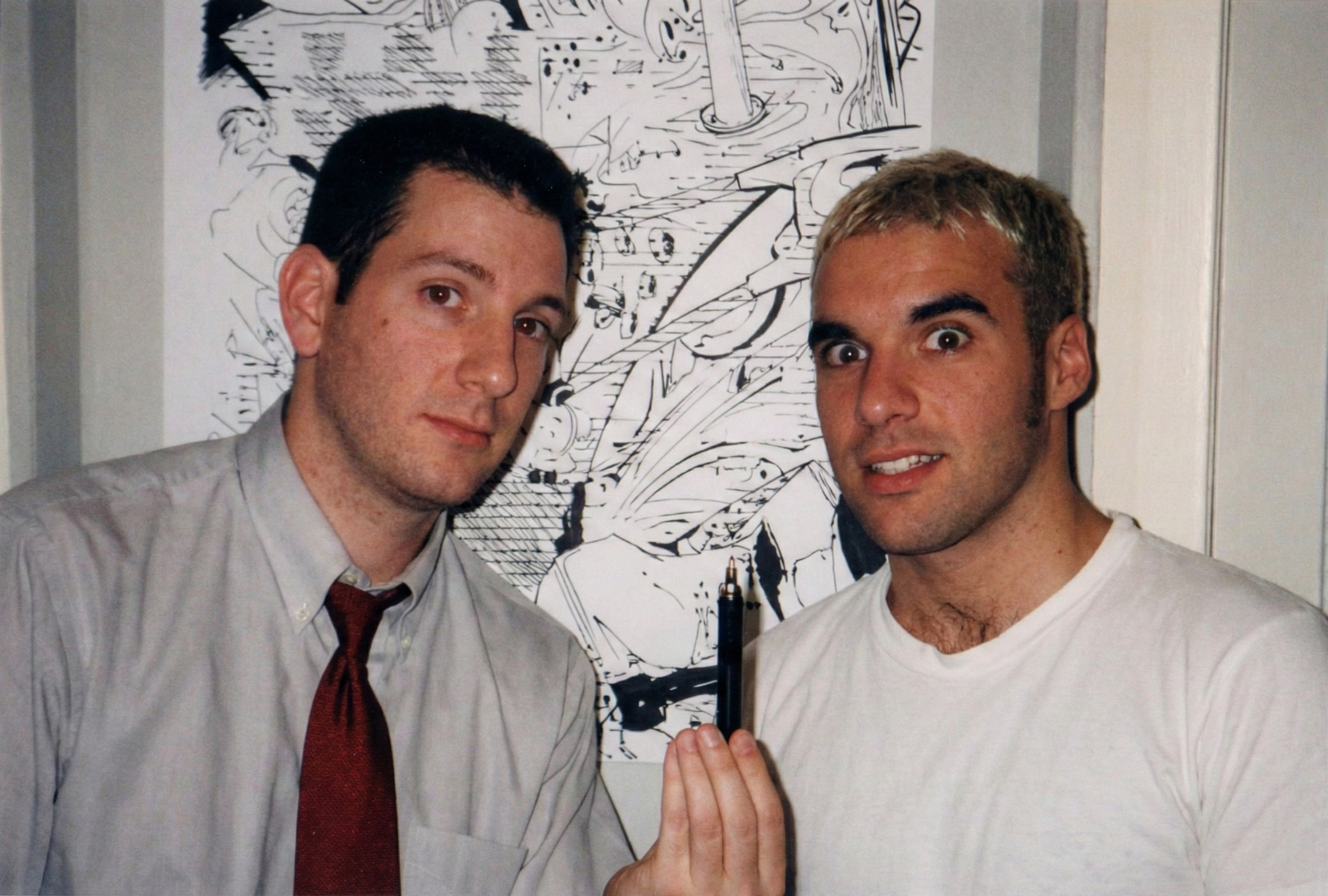 Ariel Olivetti (izquierda) y Pier Brito.