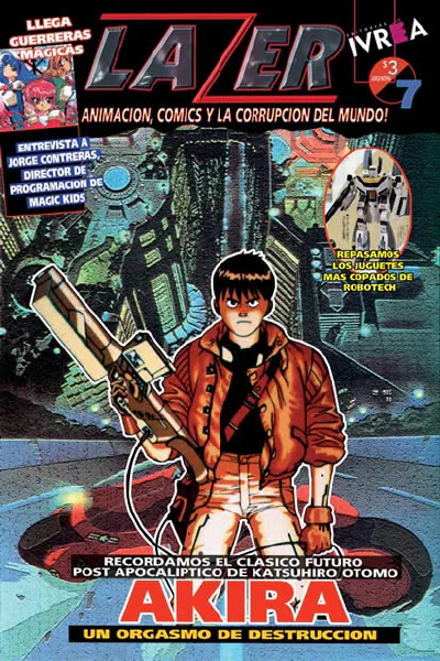 Tapa Lazer Número 7