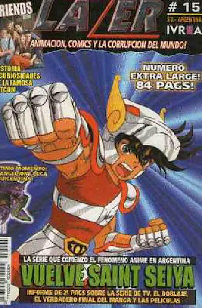 Tapa Lazer Número 15