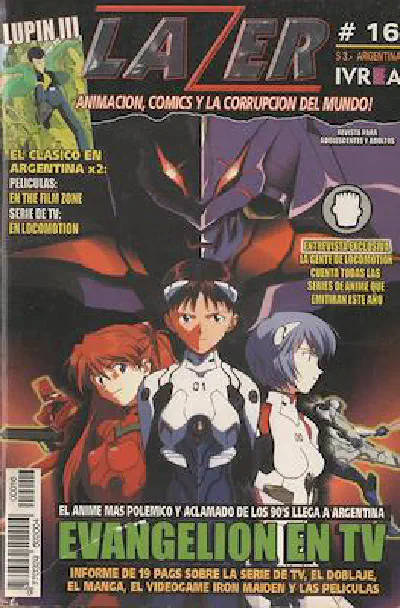 Tapa Lazer Número 16