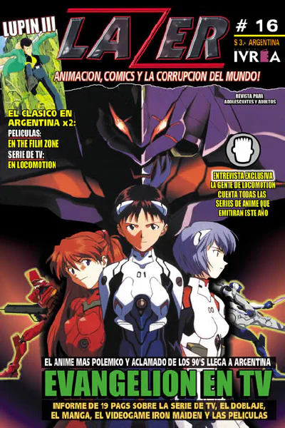 Tapa Lazer Número 16