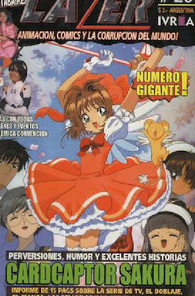 Tapa Lazer Número 20