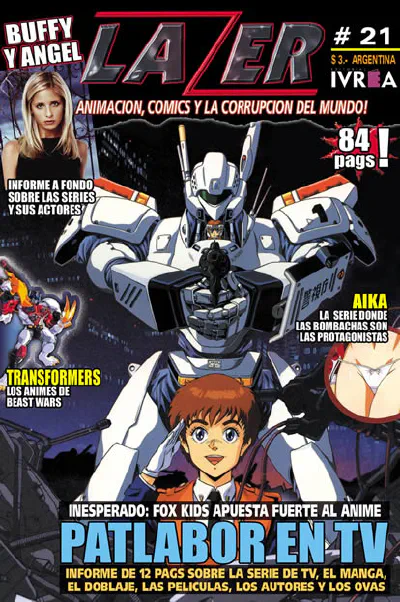 Tapa Lazer Número 21