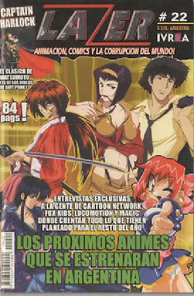 Tapa Lazer Número 22