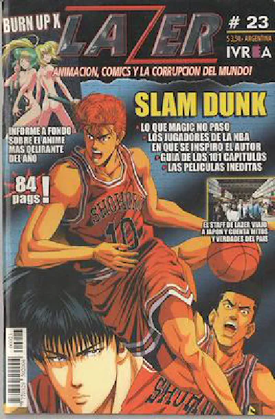 Tapa Lazer Número 23