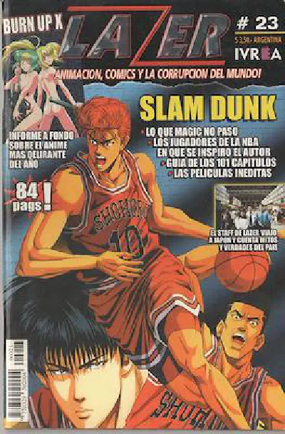 Tapa Lazer Número 23