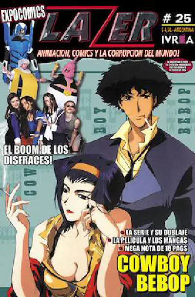 Tapa Lazer Número 25