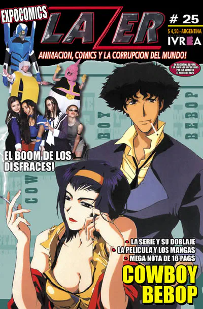 Tapa Lazer Número 25