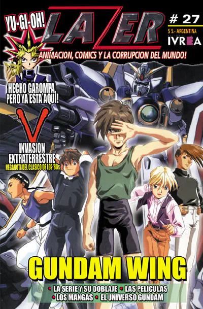 Tapa Lazer Número 27