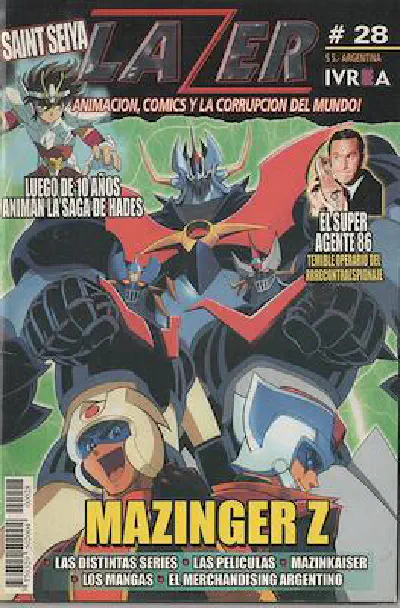 Tapa Lazer Número 28