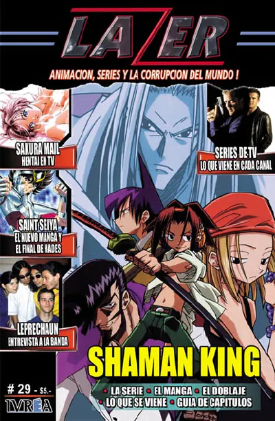 Tapa Lazer Número 29