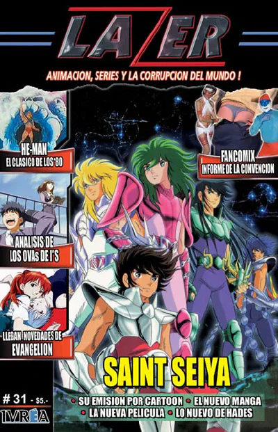 Tapa Lazer Número 31