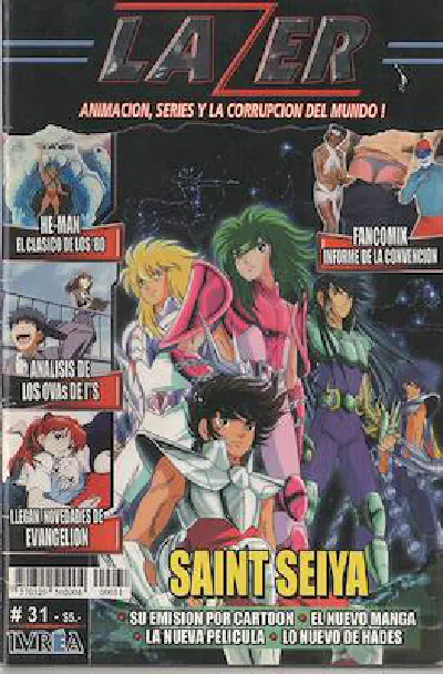 Tapa Lazer Número 31