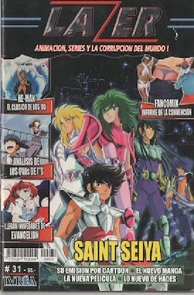 Tapa Lazer Número 31