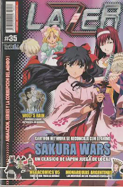 Tapa Lazer Número 35