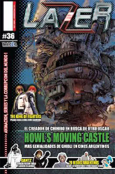 Tapa Lazer Número 36