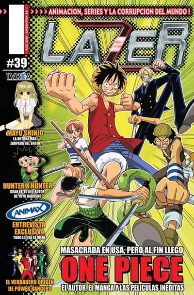 Tapa Lazer Número 39