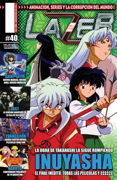 Tapa Lazer Número 40