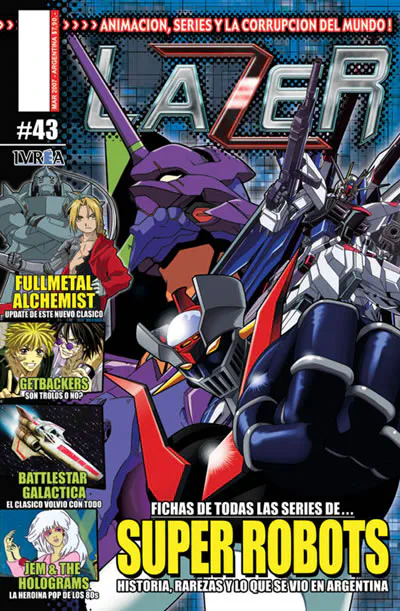 Tapa Lazer Número 43