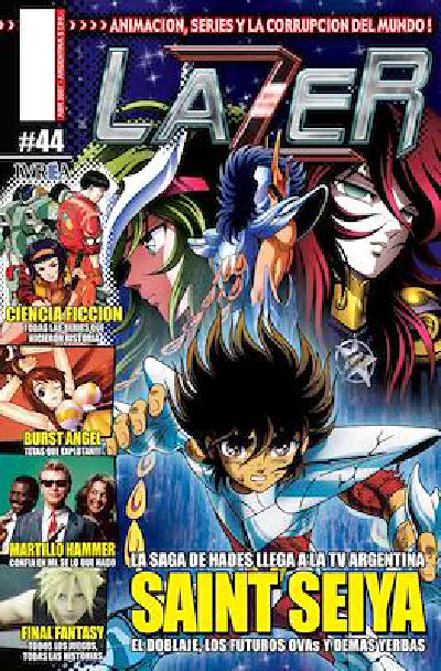 Tapa Lazer Número 44