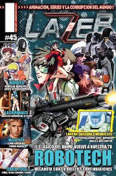 Tapa Lazer Número 45