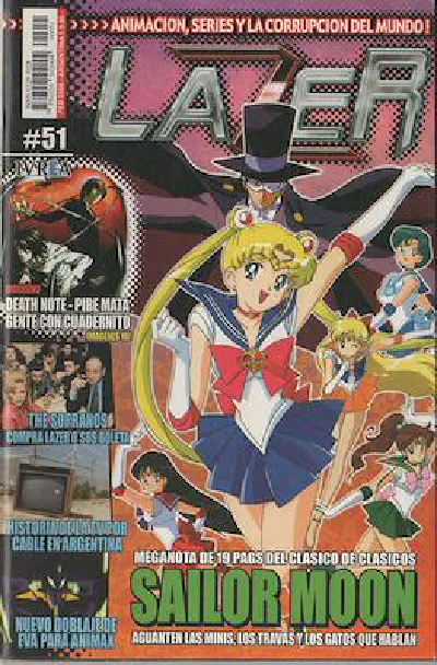 Tapa Lazer Número 51