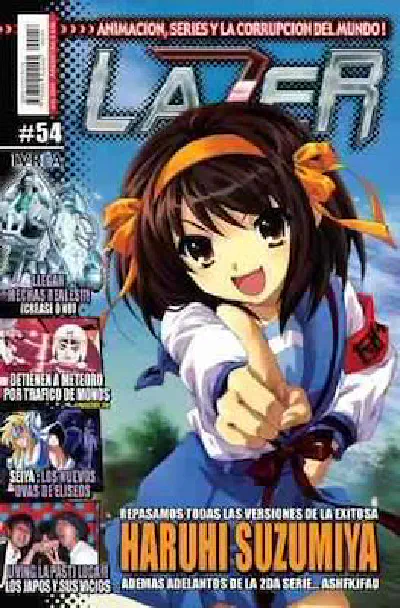 Tapa Lazer Número 54