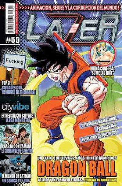 Tapa Lazer Número 55