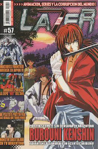 Tapa Lazer Número 57