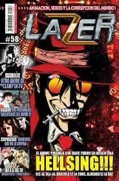 Tapa Lazer #58