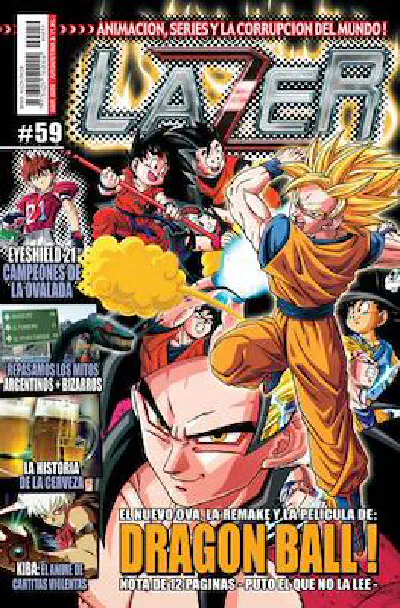 Tapa Lazer Número 59